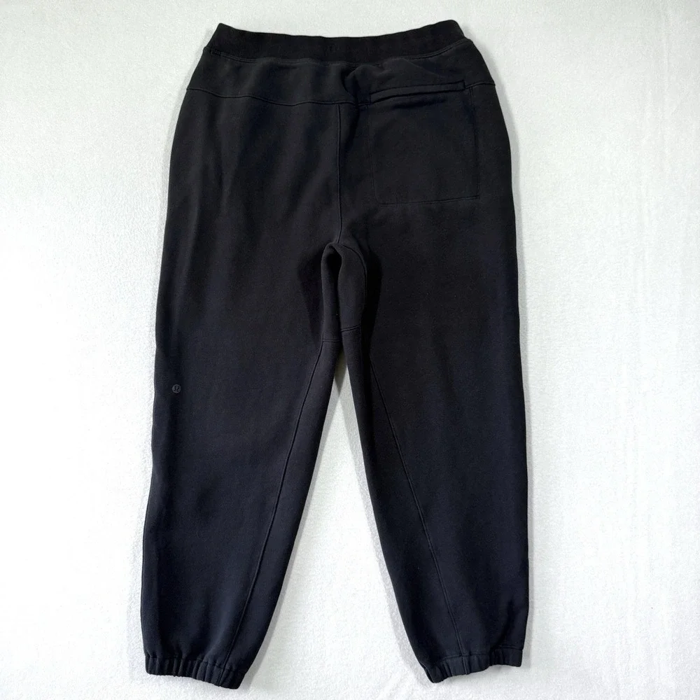 Lululemon Steady State Joggers Mens Medium Black Sweatpants Athletic Gym LM5AVSS